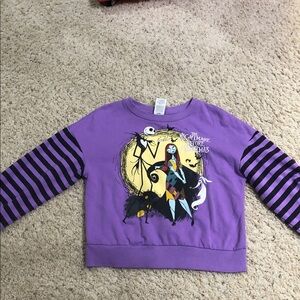Disney Purple Nightmare Before Christmas Top
